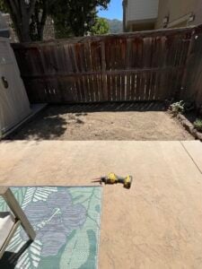 Concrete Removal Service in Temecula — dog-friendly yard
