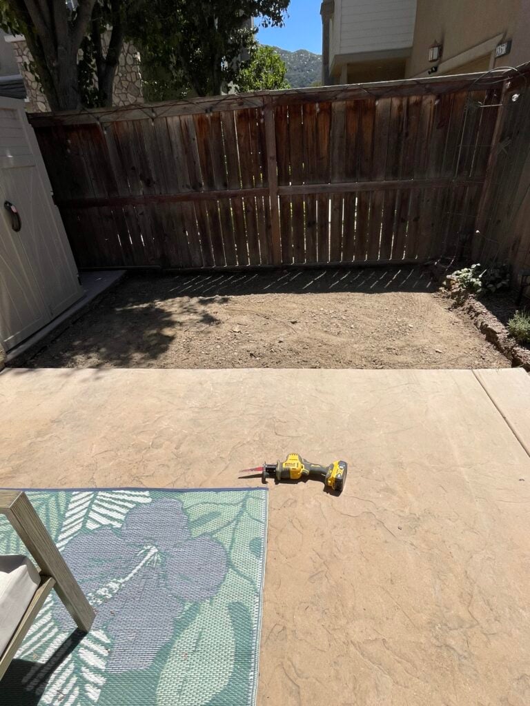 Concrete Removal Service in Temecula — dog-friendly yard
